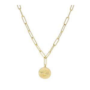 Bijoux Sport by Luv Aj MLB Gold Plated Spiral Coin Necklace Minnesota Twins